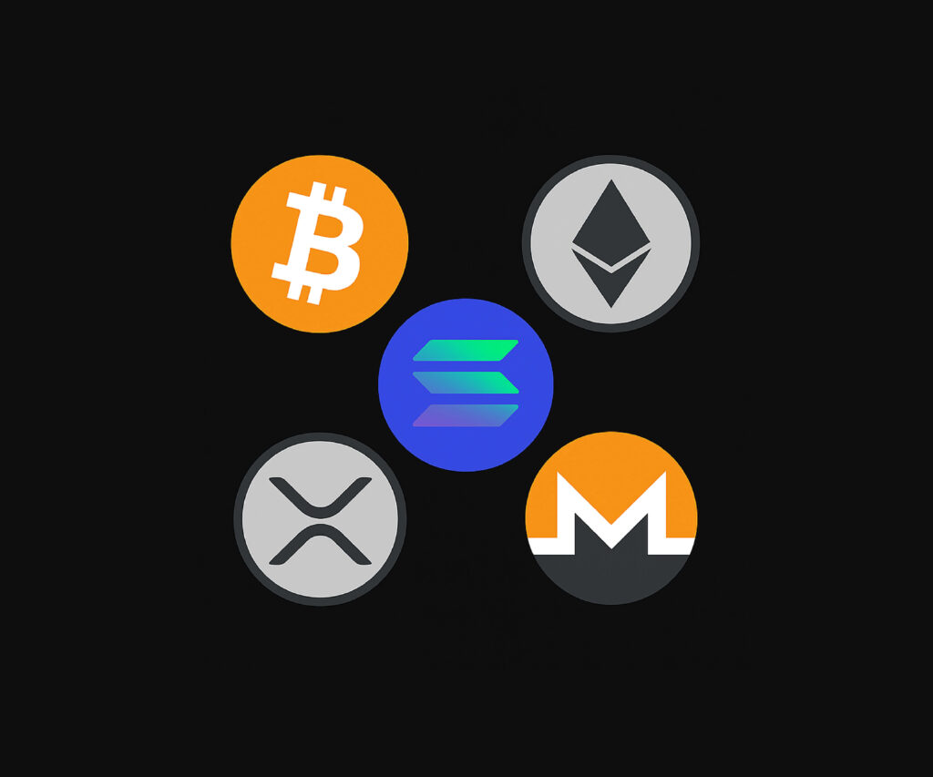 To build a proper crypto portfolio, you can use functional diversification.